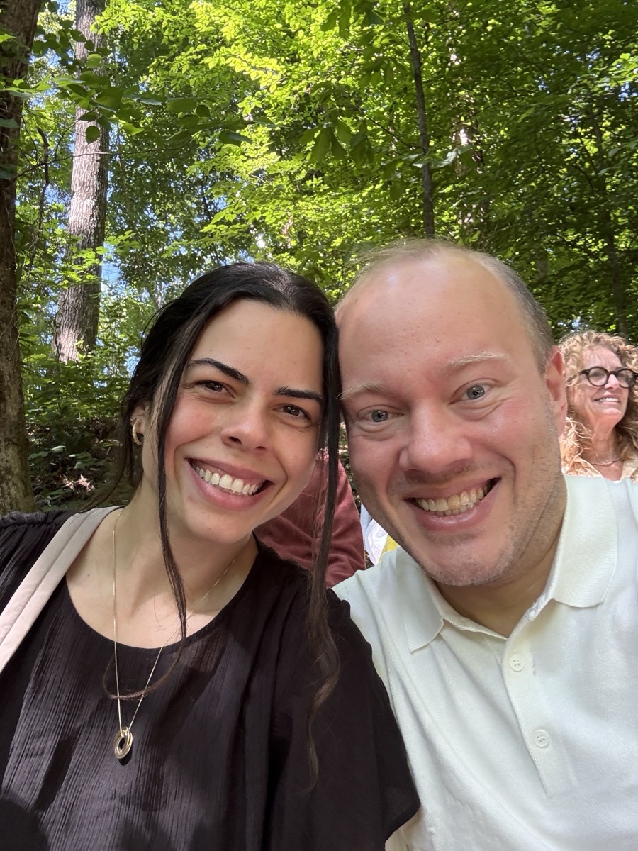 Rodrigo and Vanessa, founders of SafeNest Toys